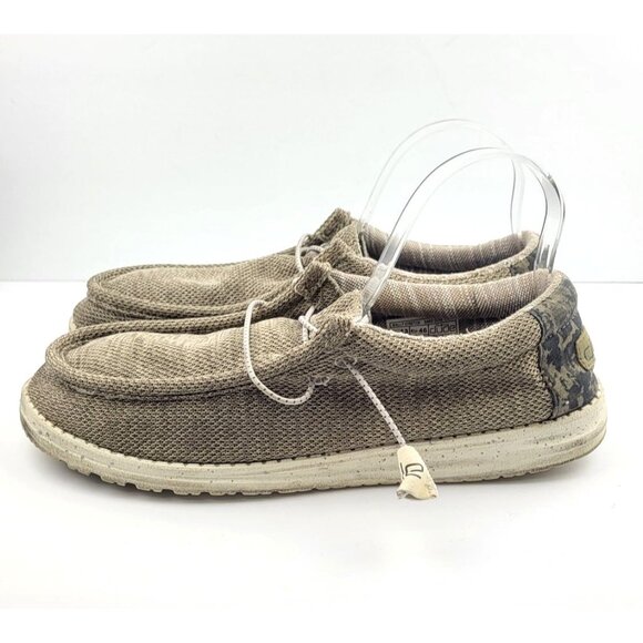 Hey Dude Wally Stretch Sand Dune Camo - Size 13 - Picture 4 of 8